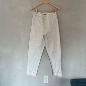 Jesse Kamm Ranger Pants in Salt White Size 2